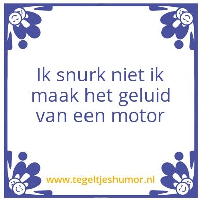 Tegeltje: lol