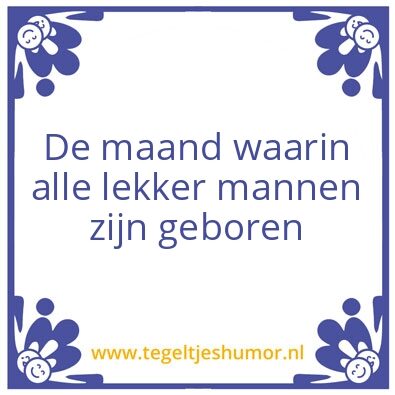 Tegeltje: “Mei”