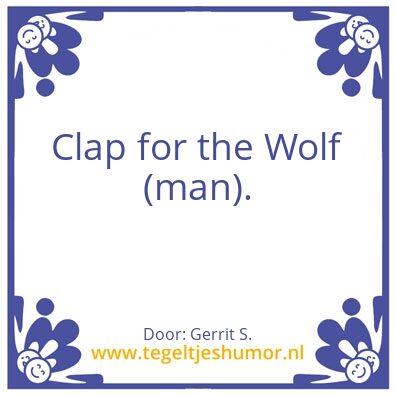 Tegeltje: Ik ben Gerrit.