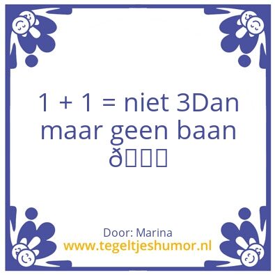 Tegeltje: Contractsbeeindiging