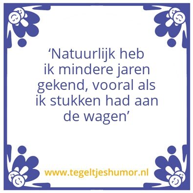 Tegeltje: Hans van steen