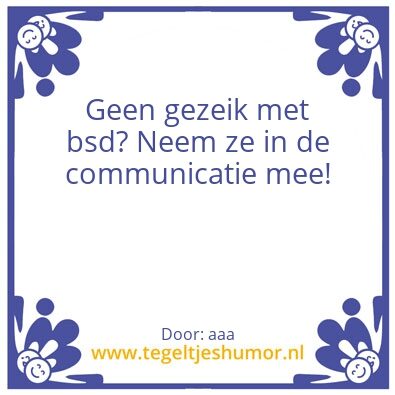 Tegeltje: aaa