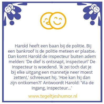 Tegeltje: Bankroof