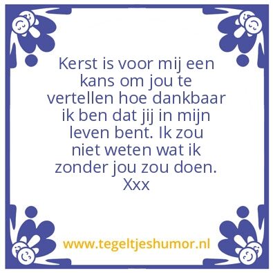 Tegeltje: mijn lief