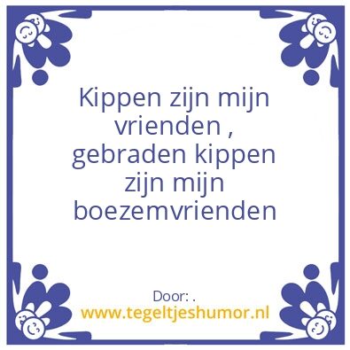 Tegeltje: .