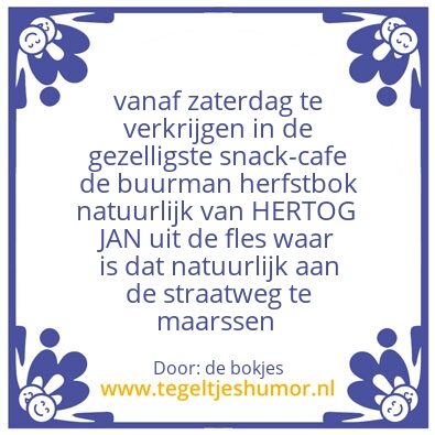 Tegeltje: bier tegel