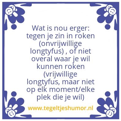 Tegeltje: Keuzes maken