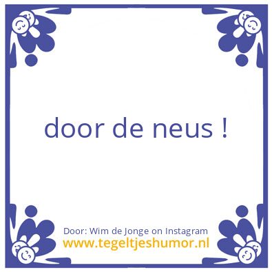 Tegeltje: Kijk even naar mijn account !