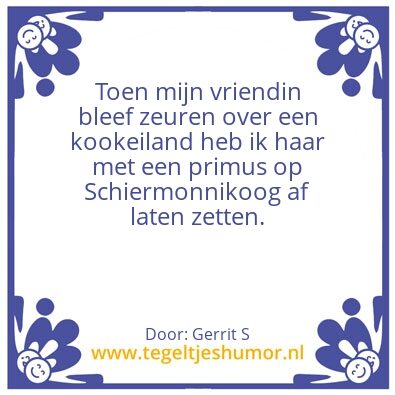 Tegeltje: Ik ben Gerrit