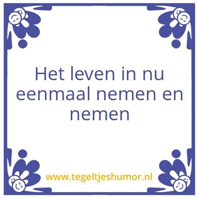 Tegeltje: J&Swisdom