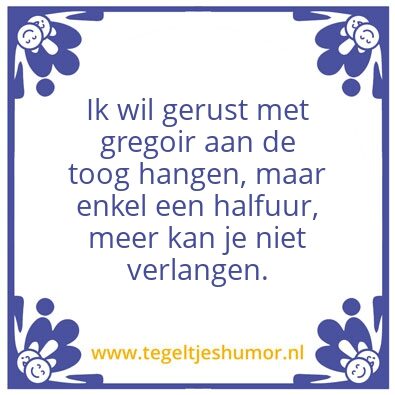 Tegeltje: Wijsheden