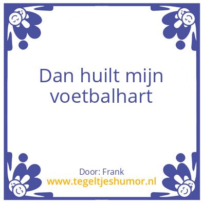 Tegeltje: Frank