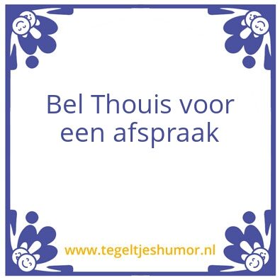 Tegeltje: Bel