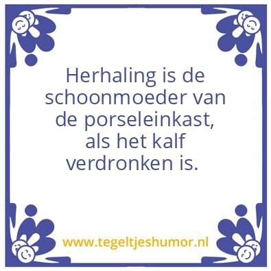 Tegeltje: BMA