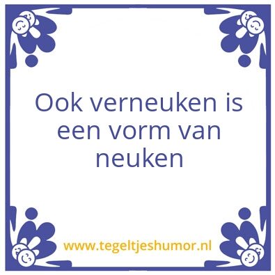 Tegeltje: –