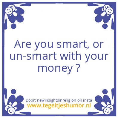 Tegeltje: Pay Your Debts !
