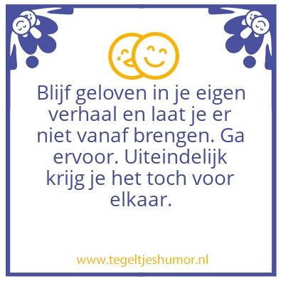 Tegeltje: week 22 1