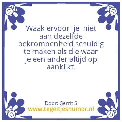 Tegeltje: Ik ben Gerrit