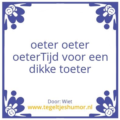 Tegeltje: Wiet