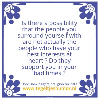 Tegeltje: Your People ?