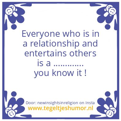 Tegeltje: love bombing is real !
