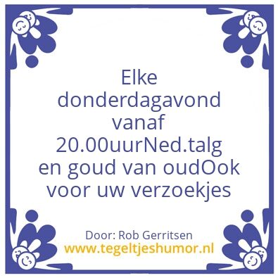 Tegeltje: Dj Rob op www.foute-radio.nÄº