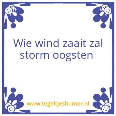 Tegeltje: Oorlog