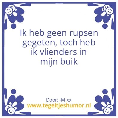 Tegeltje: verliefd