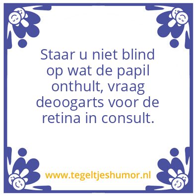 Tegeltje: oog1