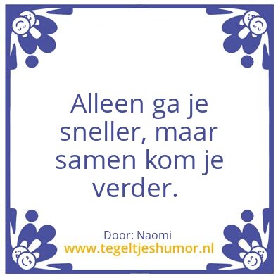 Tegeltje: Theater de Stoep, motivatie