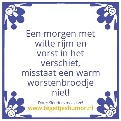 Tegeltje: Rijm