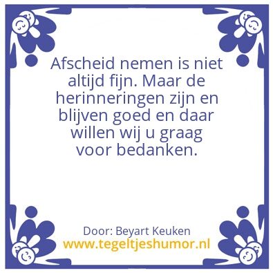 Tegeltje: Collega’s