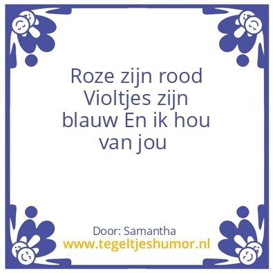 Tegeltje: Liefde