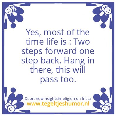 Tegeltje: As within as without.