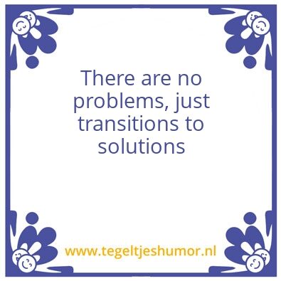 Tegeltje: transitions