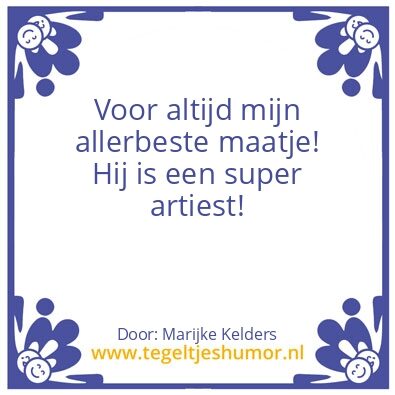 Tegeltje: Steve Tielens