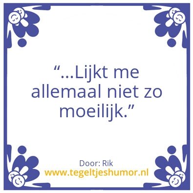 Tegeltje: Electronic Banking