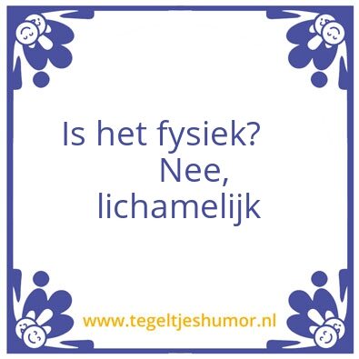 Tegeltje: 1