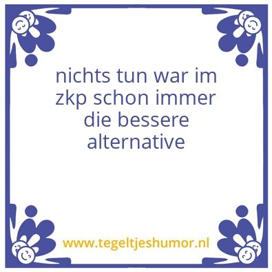 Tegeltje: ZKP