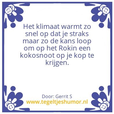Tegeltje: Ik ben Gerrit