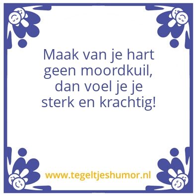 Tegeltje: Les 1