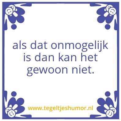 Tegeltje: Legendario