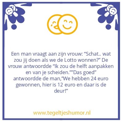 Tegeltje: Lotto