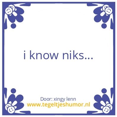 Tegeltje: @_@