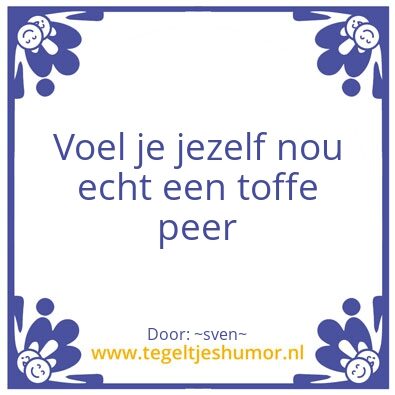 Tegeltje: Topgozer