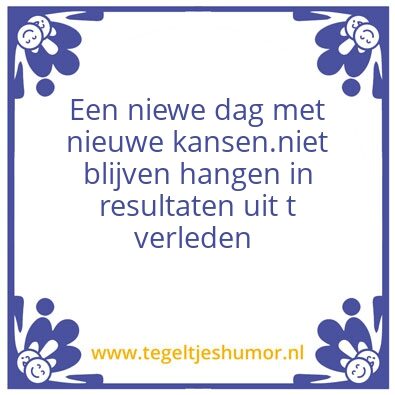 Tegeltje: Tropical