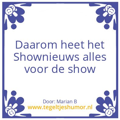 Tegeltje: Marian Borg