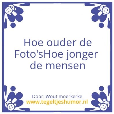 Tegeltje: Foto’s