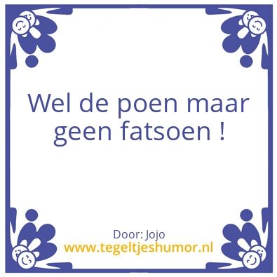 Tegeltje: Hedendaags
