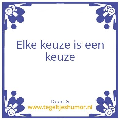 Tegeltje: G